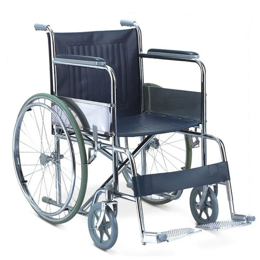 Silla de Ruedas Cromada de 18''